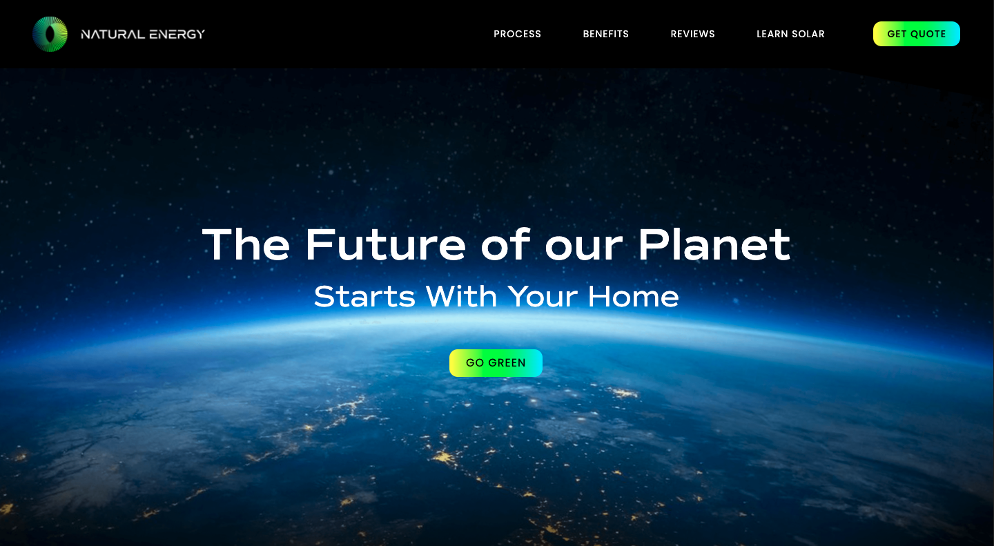 Natural Energy 1 Solar Company in Arkansas